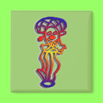 Puerto Rican dancer - customized magnets