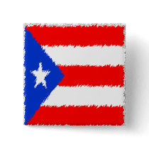 Puerto Rican Flag Pins