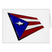 Puerto Rican Flag cards