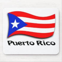Puerto Rican Flag Mouse Pad