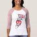 Ladies 3/4 Sleeve Raglan (Fitted)