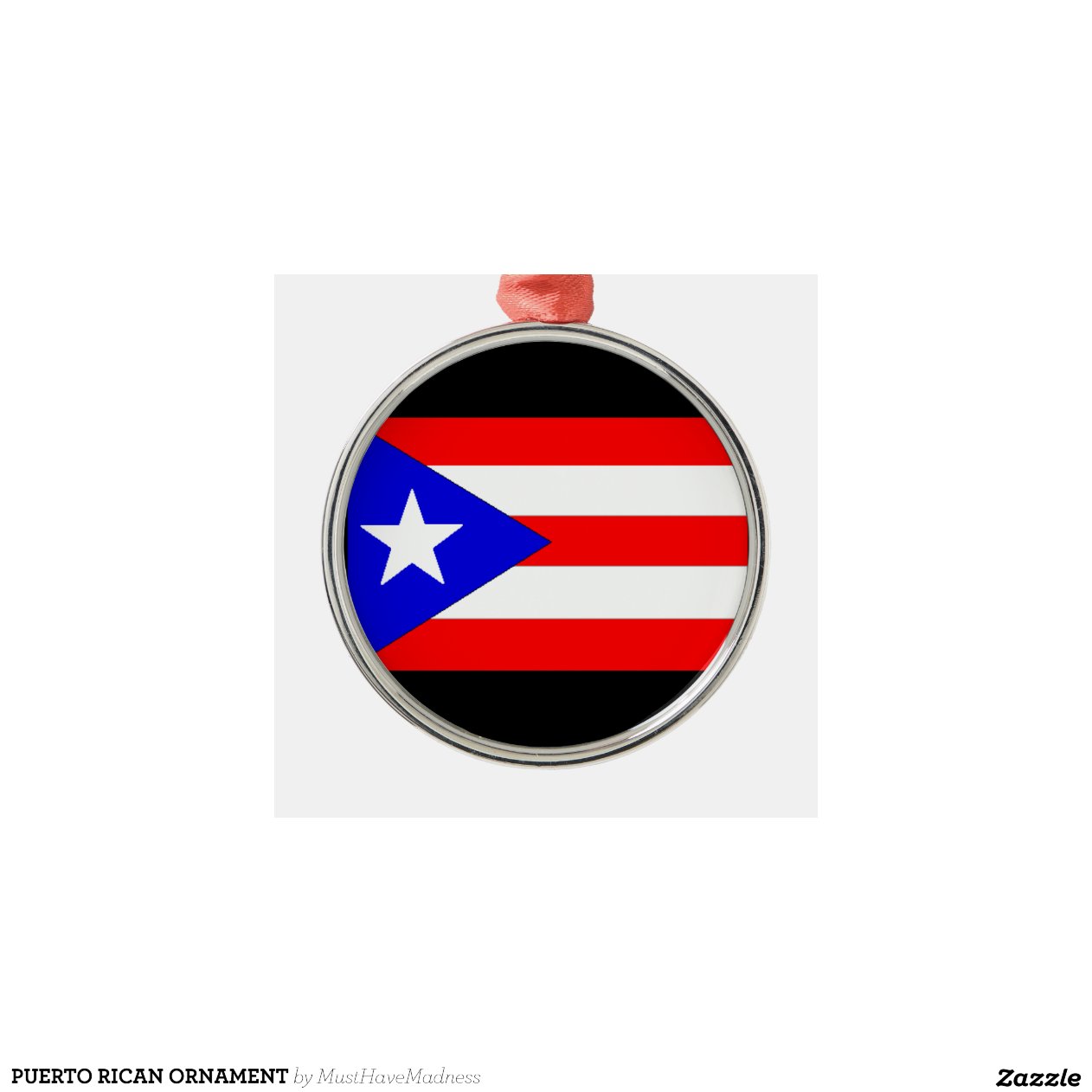 puerto ornament zazzle christmas ornament display ideas
