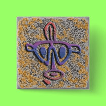 Puerto Rican petroglyph buttons