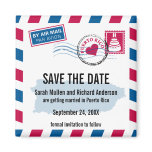 air mail, save the date, wedding, destination,