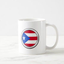 Puerto Rico Badge Mugs
