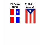 puerto-rico-big-flag, lares, El Grito       El ... T-shirt