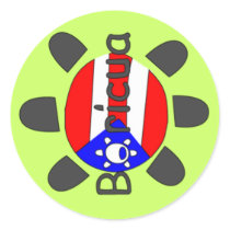 Puerto Rico Boricua Symbol stickers