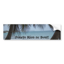 Puerto Rico Bumper Sticker