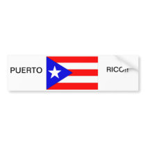 PUERTO RICO  BUMPER STICKER
