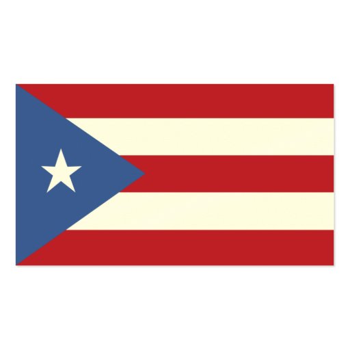 Puerto Rico - Business Business Cards (back side)