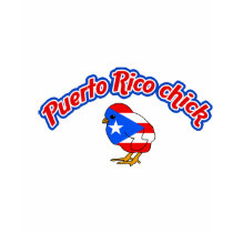 Puerto rico chick t-shirts