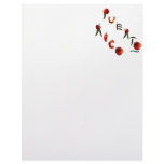 Puerto Rico Chili Peppers Customized Letterhead