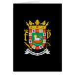 Puerto Rico Coat of Arms Greeting Card