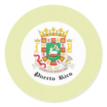 Puerto Rico Coat of Arms detail stickers