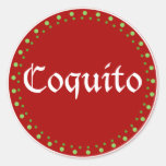 Puerto Rico: Coquito Sticker stickers