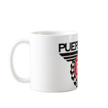 Puerto Rico Crest Design mugs