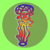 Puerto Rico - dancer - Customized stickers