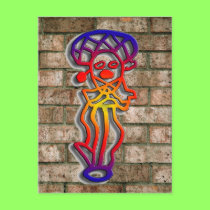 Puerto Rico - dancer postcards