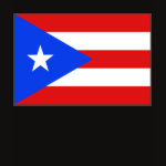 Puerto Rico Flag Map Spaghetti Top