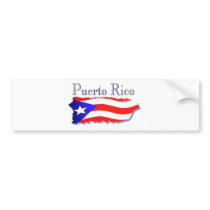 Puerto Rico Flag Boricua bumper stickers