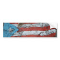 Puerto Rico Flag Bumper Sticker bumper stickers by luvthebeach Puerto Rico Flag Bumper Sticker bumper stickers