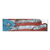 Puerto Rico Flag Bumper Sticker bumper stickers