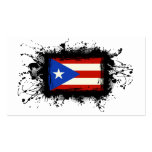 Puerto Rico Flag Business Card Template