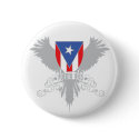 Puerto Rico Flag Button