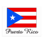 Puerto Rico Flag Design Post Card
