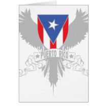 Puerto Rico Flag Greeting Card