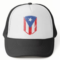 Puerto Rico Flag Mesh Hat