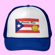 Puerto Rico Flag Hat - Customized hats