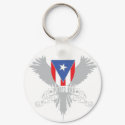 Puerto Rico Flag Keychain by brev87 Puerto Rico Flag Keychain