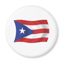 Puerto Rico Flag Magnet