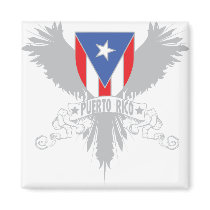 Puerto Rico Flag Magnet