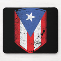 Puerto Rico Flag Mouse Mats