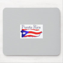 Puerto Rico Flag Mousepad