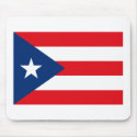Puerto Rico Flag Mousepad
