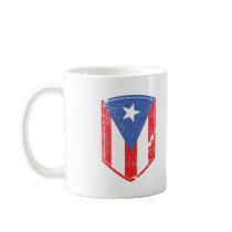 Puerto Rico Flag Mugs