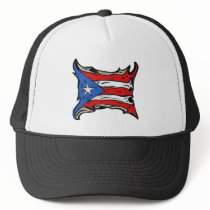 Puerto Rico Flag of Reggaeton Mesh Hat