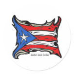 Puerto Rico Flag of Reggaeton stickers