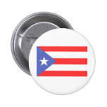 Puerto Rico Flag Pinback Buttons