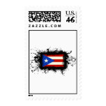 Puerto Rico Flag Postage Stamp