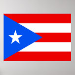 Puerto Rico Flag Print