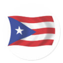 Puerto Rico Flag Sticker by LivingFlags2 Puerto Rico Flag Sticker