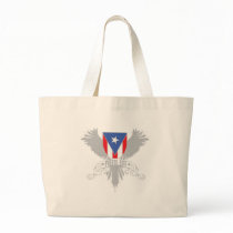 Puerto Rico Flag Tote Bag