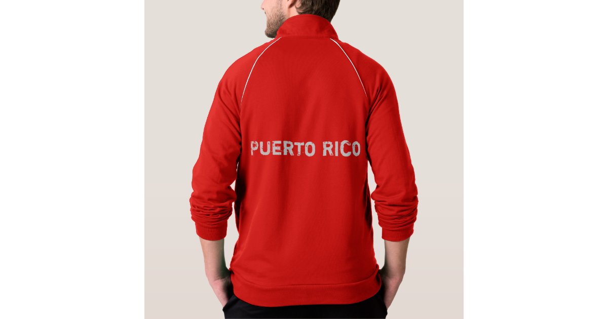 Puerto Rico fleece jacket Zazzle