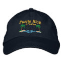 Puerto Rico Is The Place embroideredhat