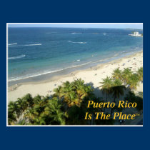 Puerto Rico Is The Place postcards