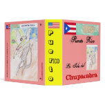 Puerto Rico: La Isla del Chupacabra/ZombieCabra 3 Ring Binders